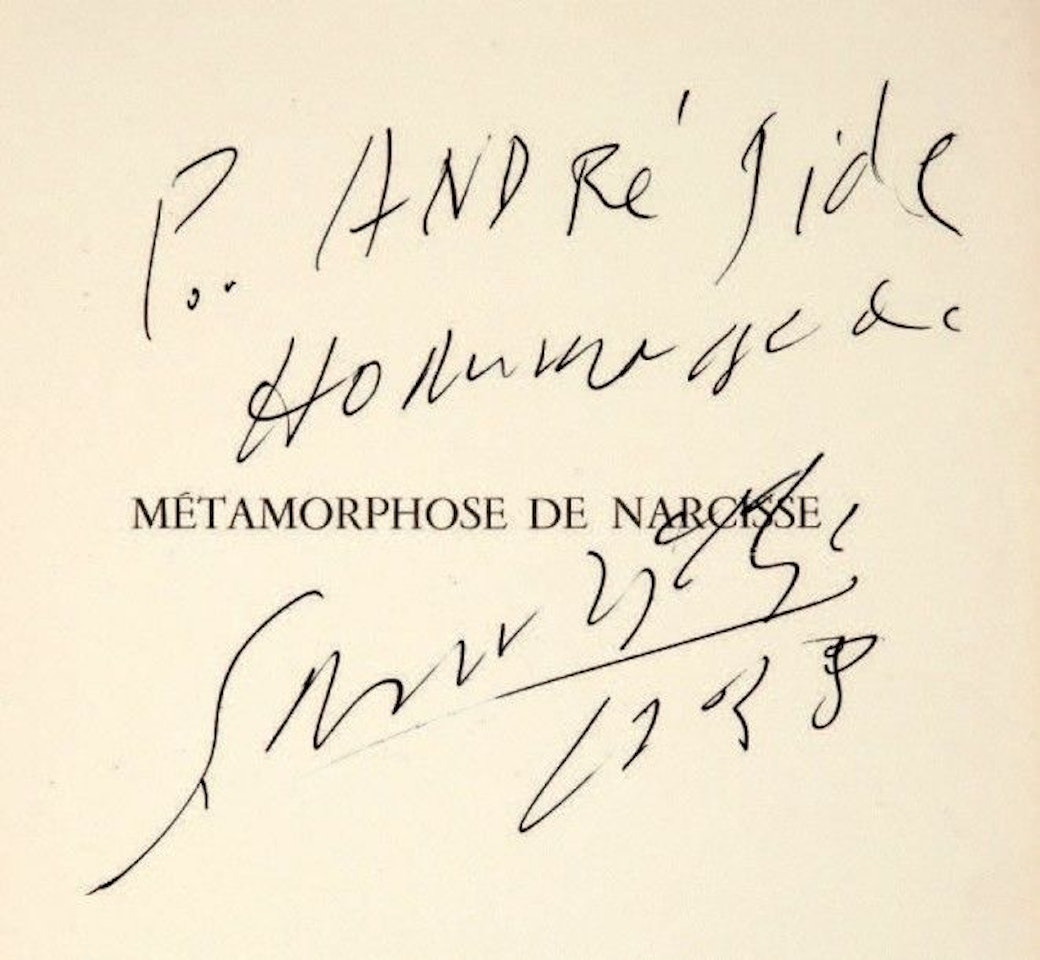 NARCISUS METAMORPHOSES by Salvador Dali