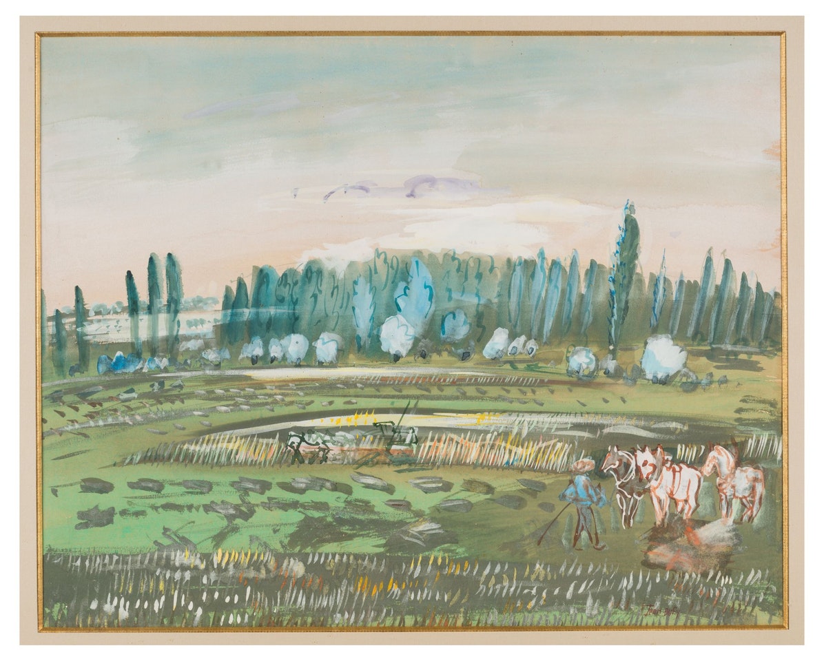 Harvest by Jean Dufy