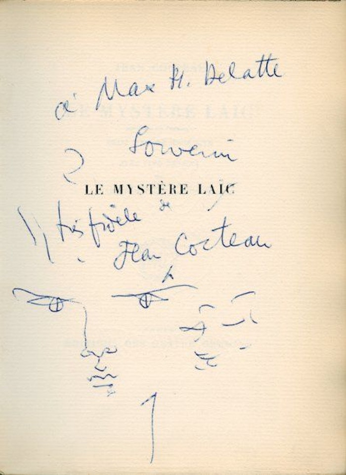 THE SELY MYSTERY (Giorgio de Chirico). Indirect study test by Jean Cocteau