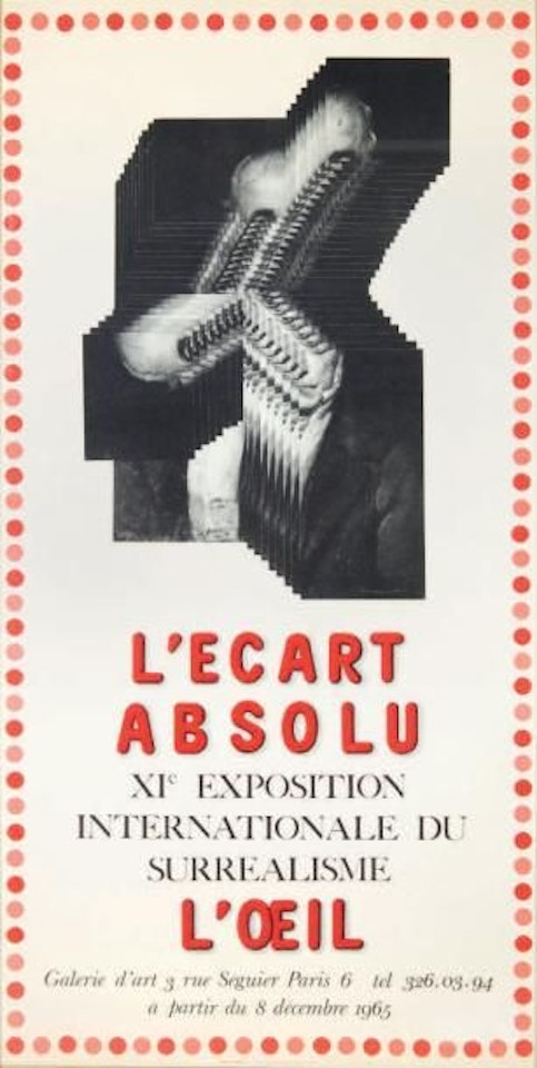 [SURREALISM]. THE ABSOLUTE GAP. POSTER by Various Artists