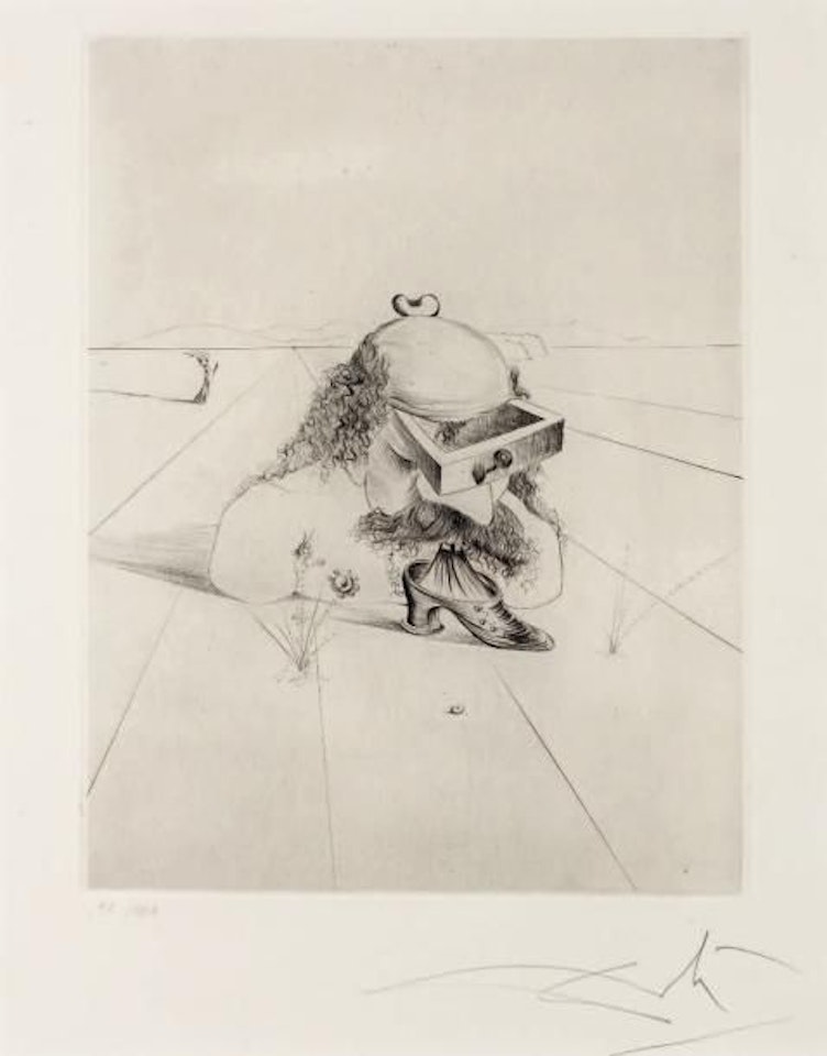THE BUREAUCRAT by Salvador Dali