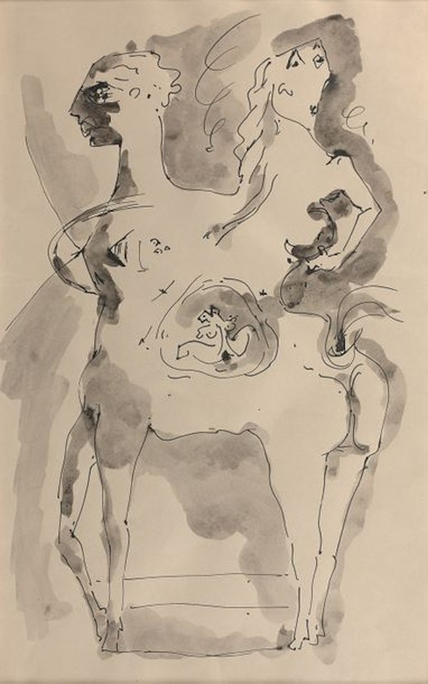 Love of centaurs by André Masson