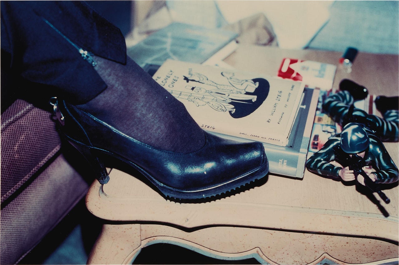 Shaun Calley"s Shoe, Chateau Marmont, Los Angeles, Calif., Winter 1990 by Richard Prince