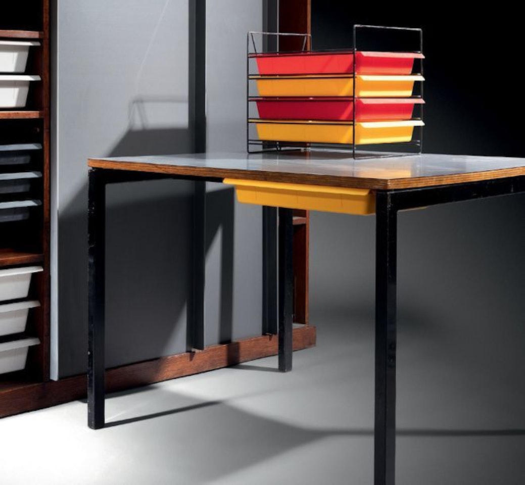 “Maison du Brasil” student desk-table by Charlotte Perriand