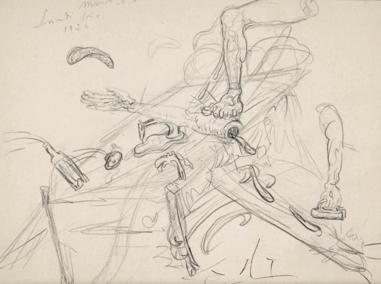 FINE HERBS OMELETTES by Salvador Dali