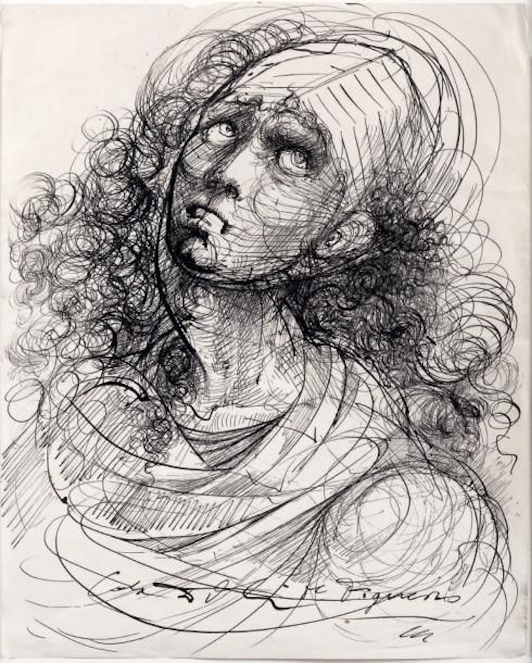 HEAD OF MADONNA by Salvador Dali