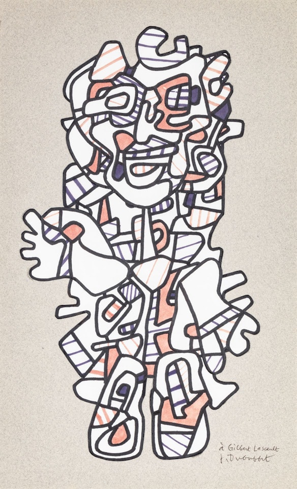 Personnage by Jean Dubuffet