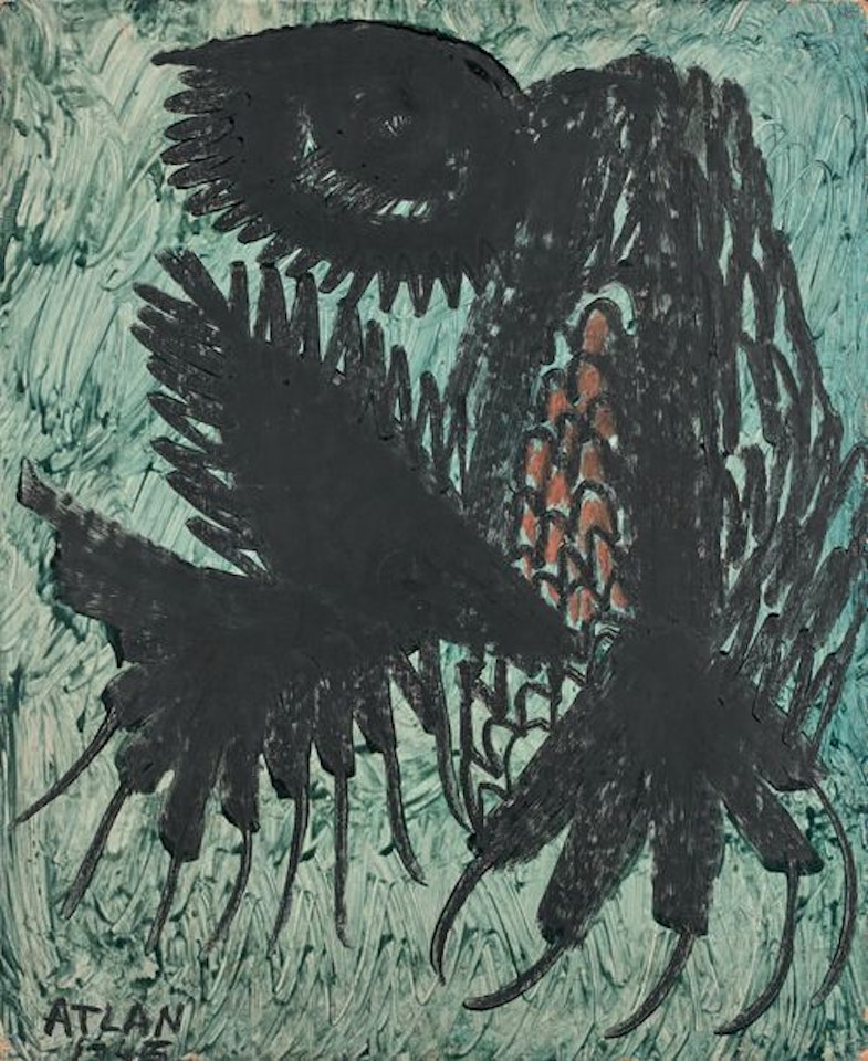 The Black Bird by Jean Atlan