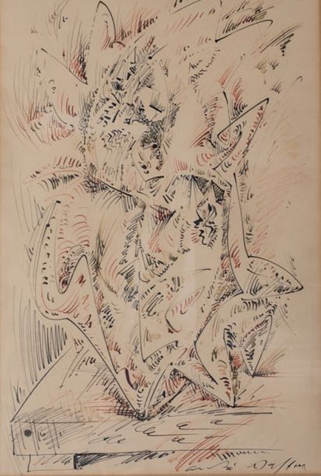 THE UNUSUAL SHELL by André Masson