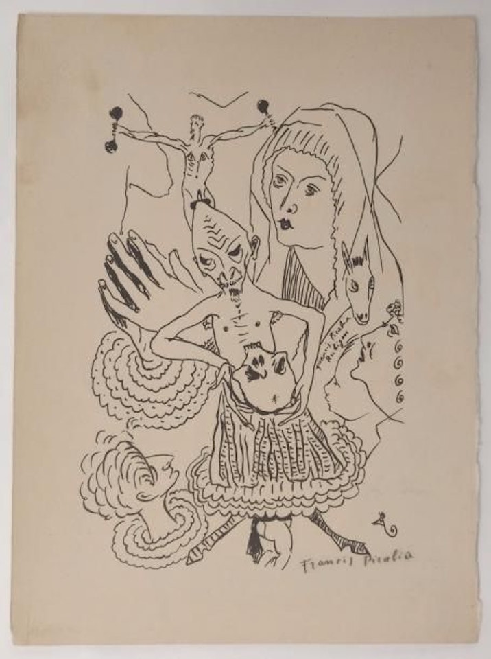 ORIGINAL SIGNED LITHOGRAPH by Francis Picabia