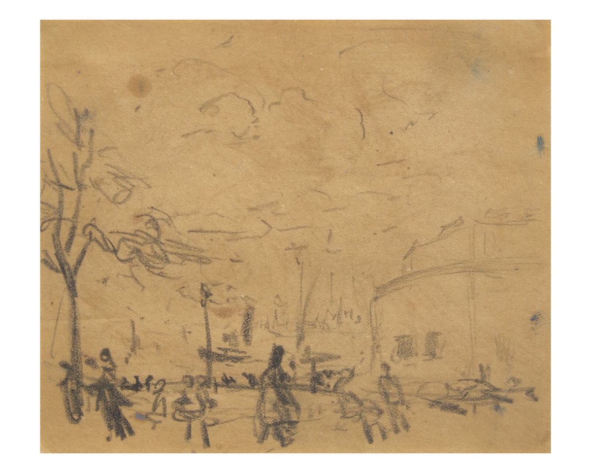 Park Scene by William Glackens
