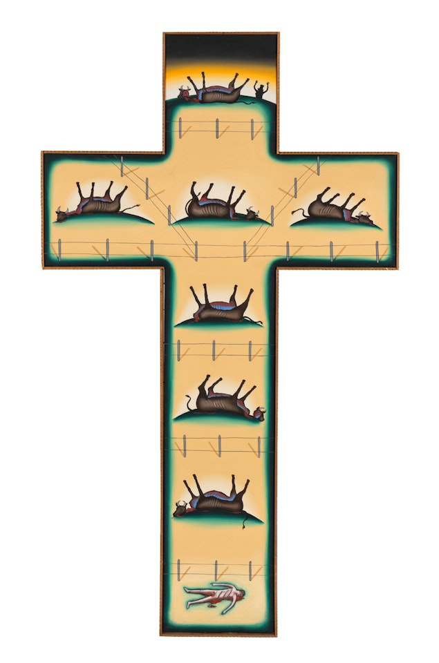 Mutilation Crucifix by Roger Brown