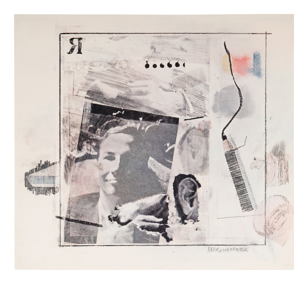 Dawn Gallery Poster by Robert Rauschenberg