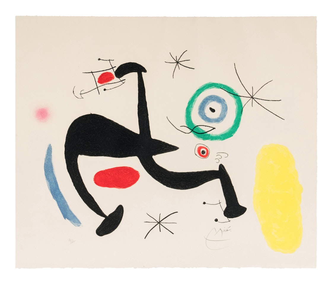 La Biche Chantant la Tosca by Joan Miró