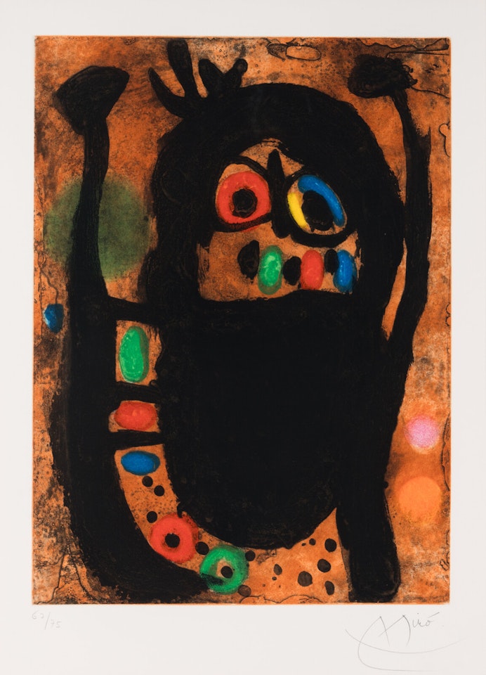 La Femme aux Bijoux by Joan Miró