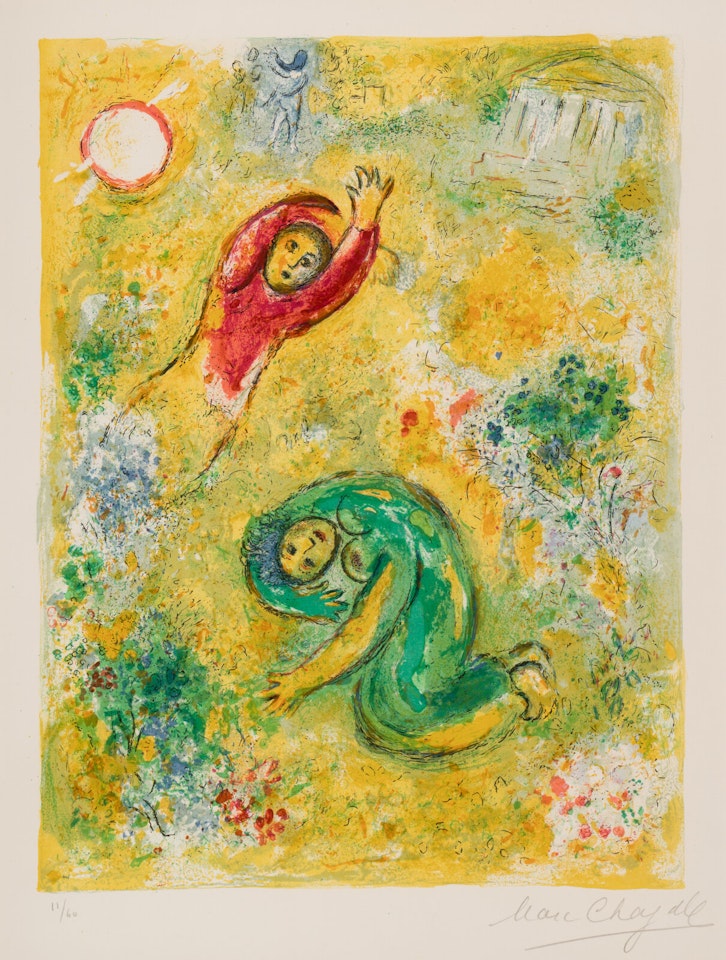 Les Fleurs saccagées (from Daphnis et Chloé) by Marc Chagall