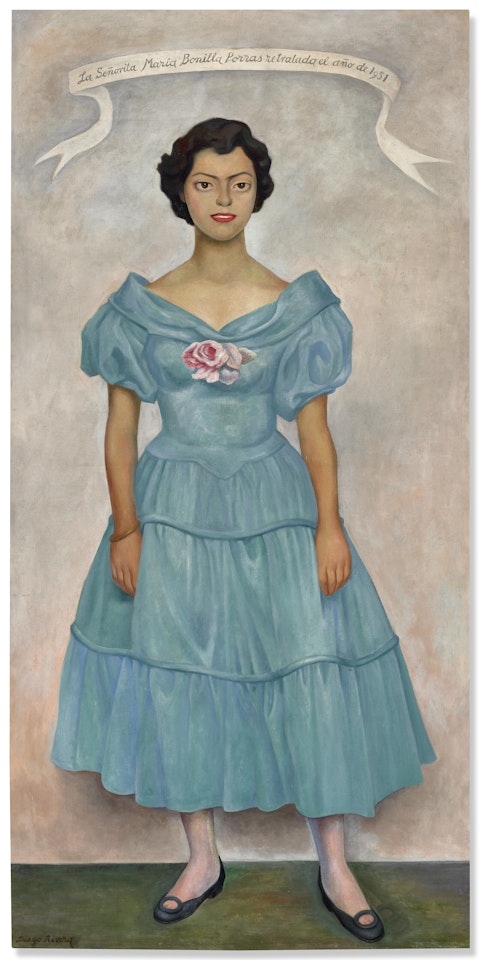 Portrait of María Bonilla Porras by Diego Rivera