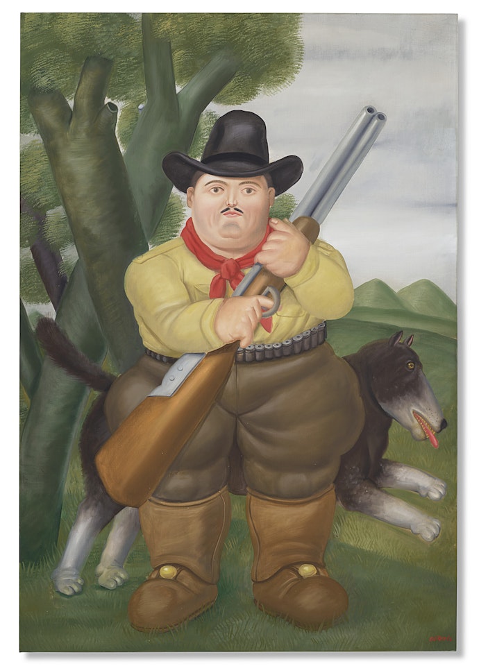 Cazador by Fernando Botero