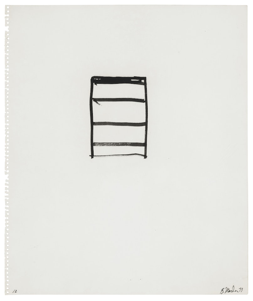 Untitled #12 by Brice Marden
