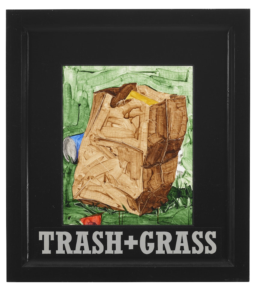 TRASH+GRASS by Neil Jenney