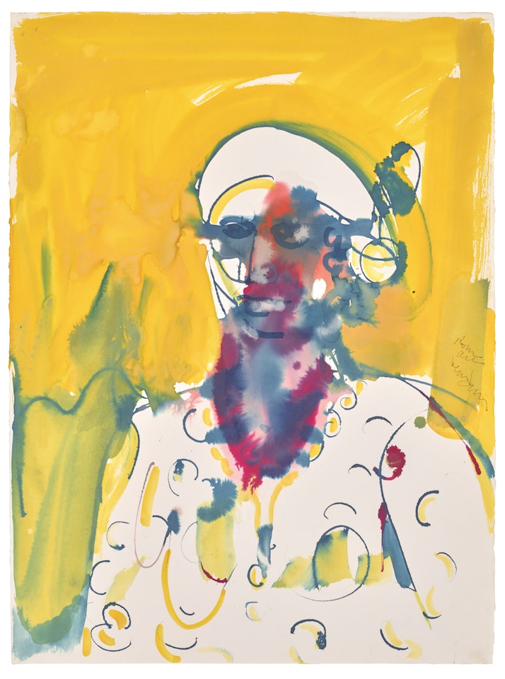 St. Martin Obeah (Sorcier de St. Martin, Manmbo St. Martin Yan) by Romare Bearden