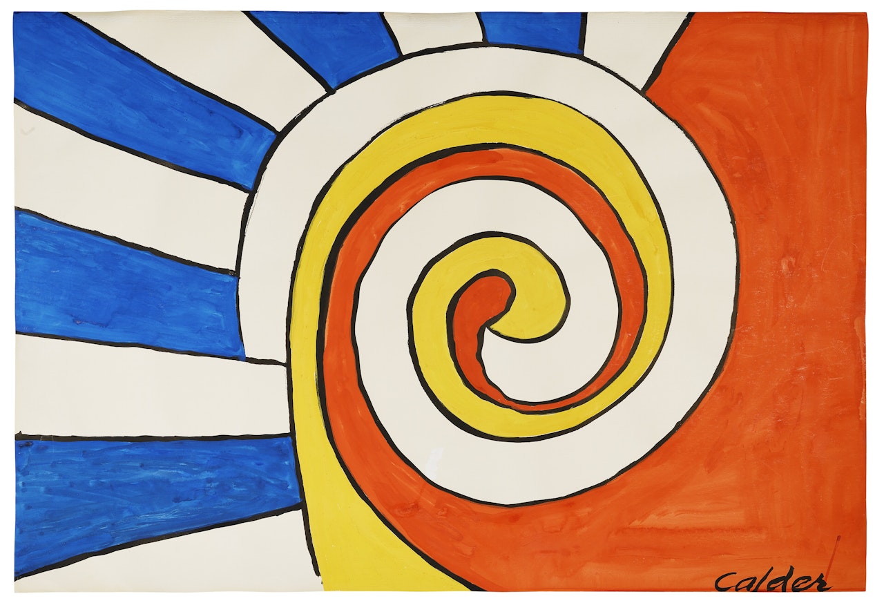 Trois spirales by Alexander Calder