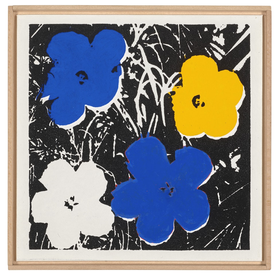 Andy Warhol, "Flowers" by Richard Pettibone