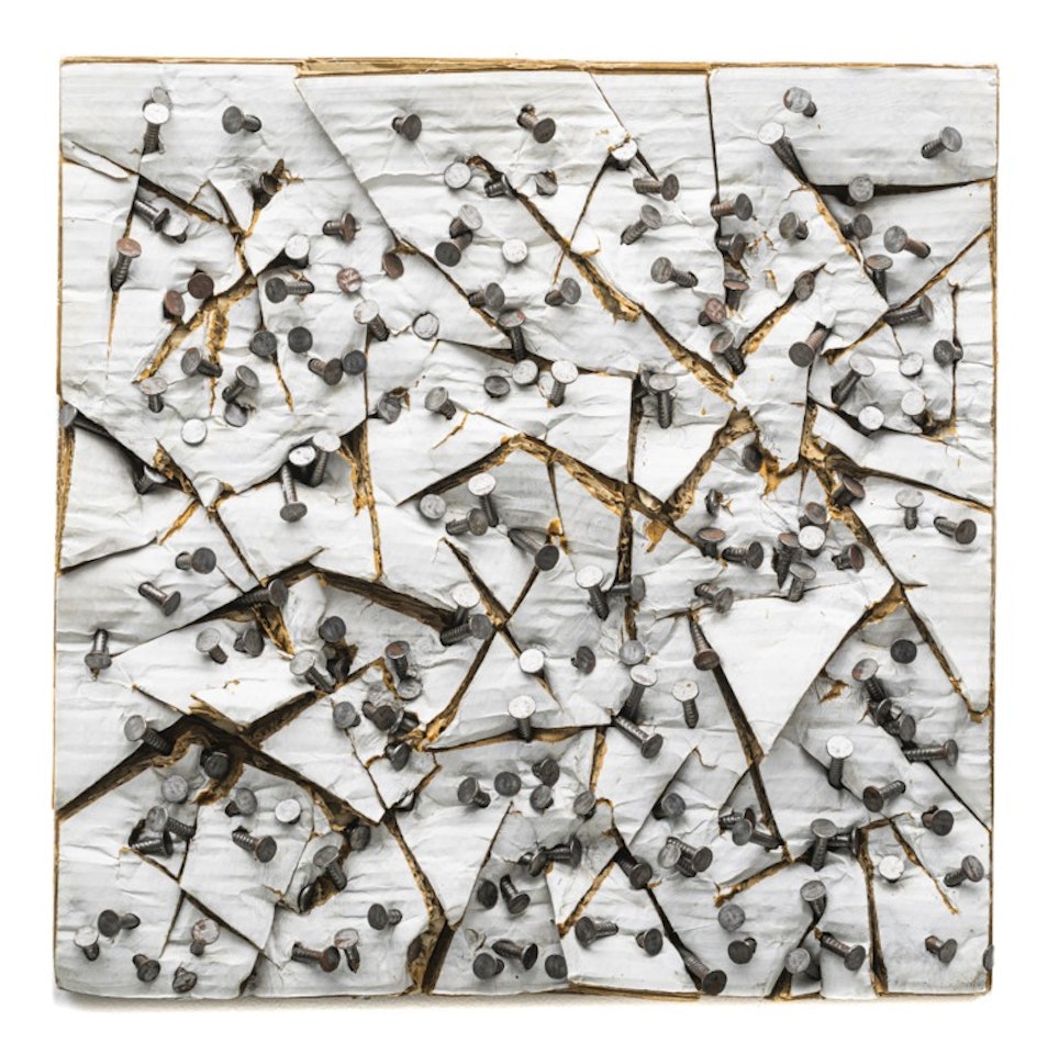 Poesy of destruction by Günther Uecker
