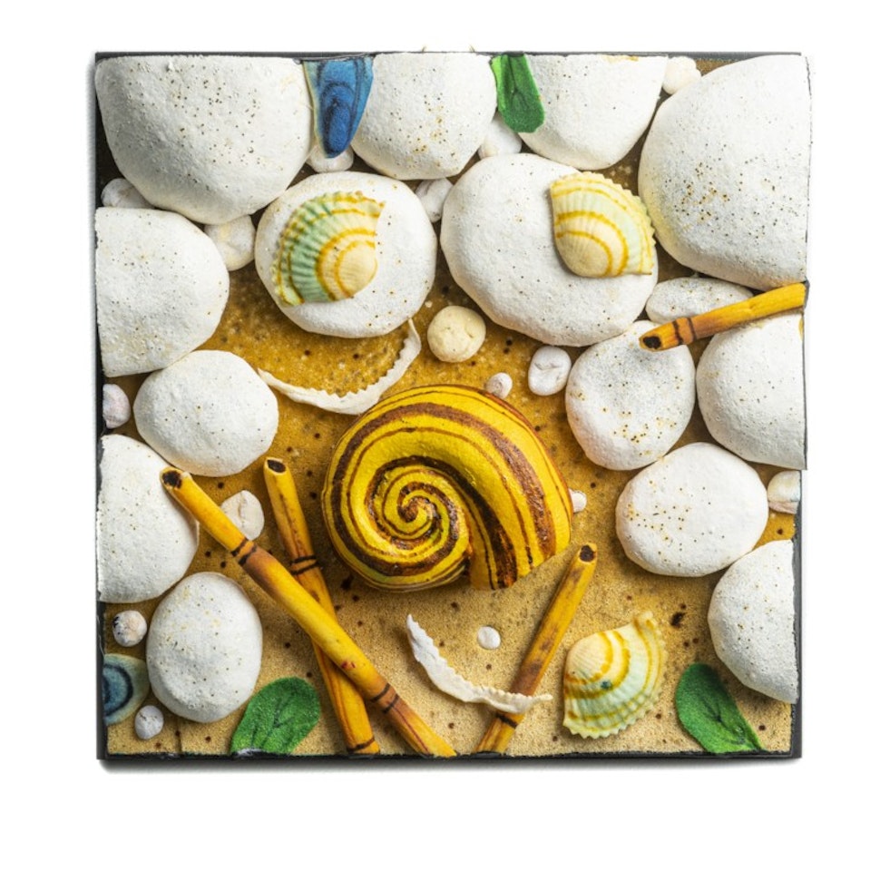 Polymita sulla spiaggia by Piero Gilardi