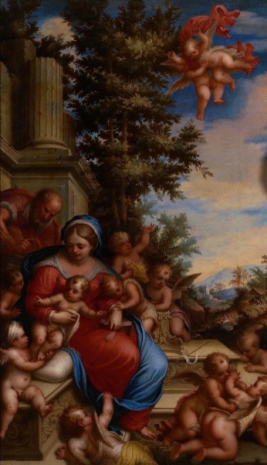 The Holy Family by Sebastiano Ricci