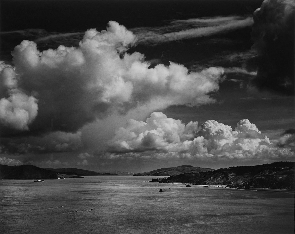 ‘The Golden Gate before the Bridge, San Francisco, California" by Ansel Adams