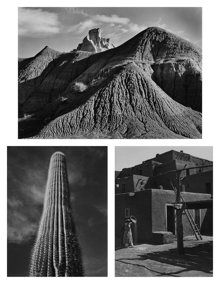 Selected Images of the Southwest (3 Photographs) by Ansel Adams