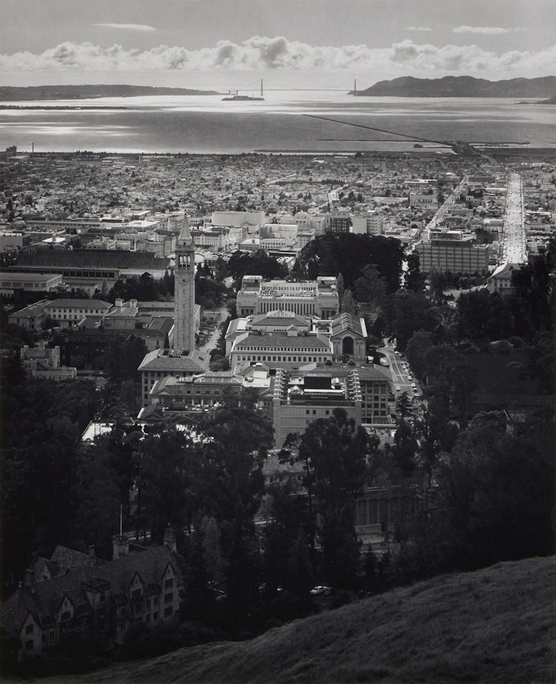 ‘Berkeley and the Golden Gate, San Francisco, California" by Ansel Adams