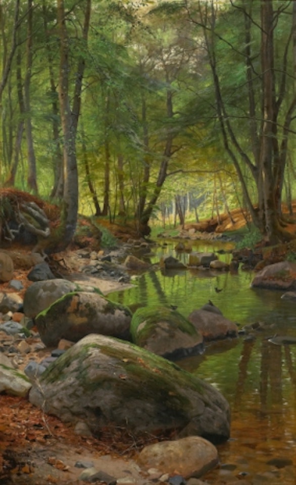 Quietly flows the stream by Peder Mork Monsted