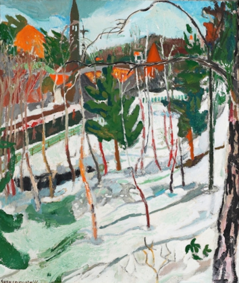 Spring-winter picture by Sven Erixson