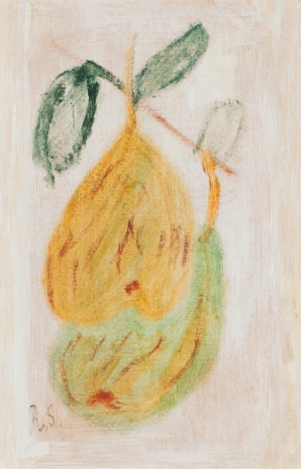 Still life with pears by Ragnar Sandberg