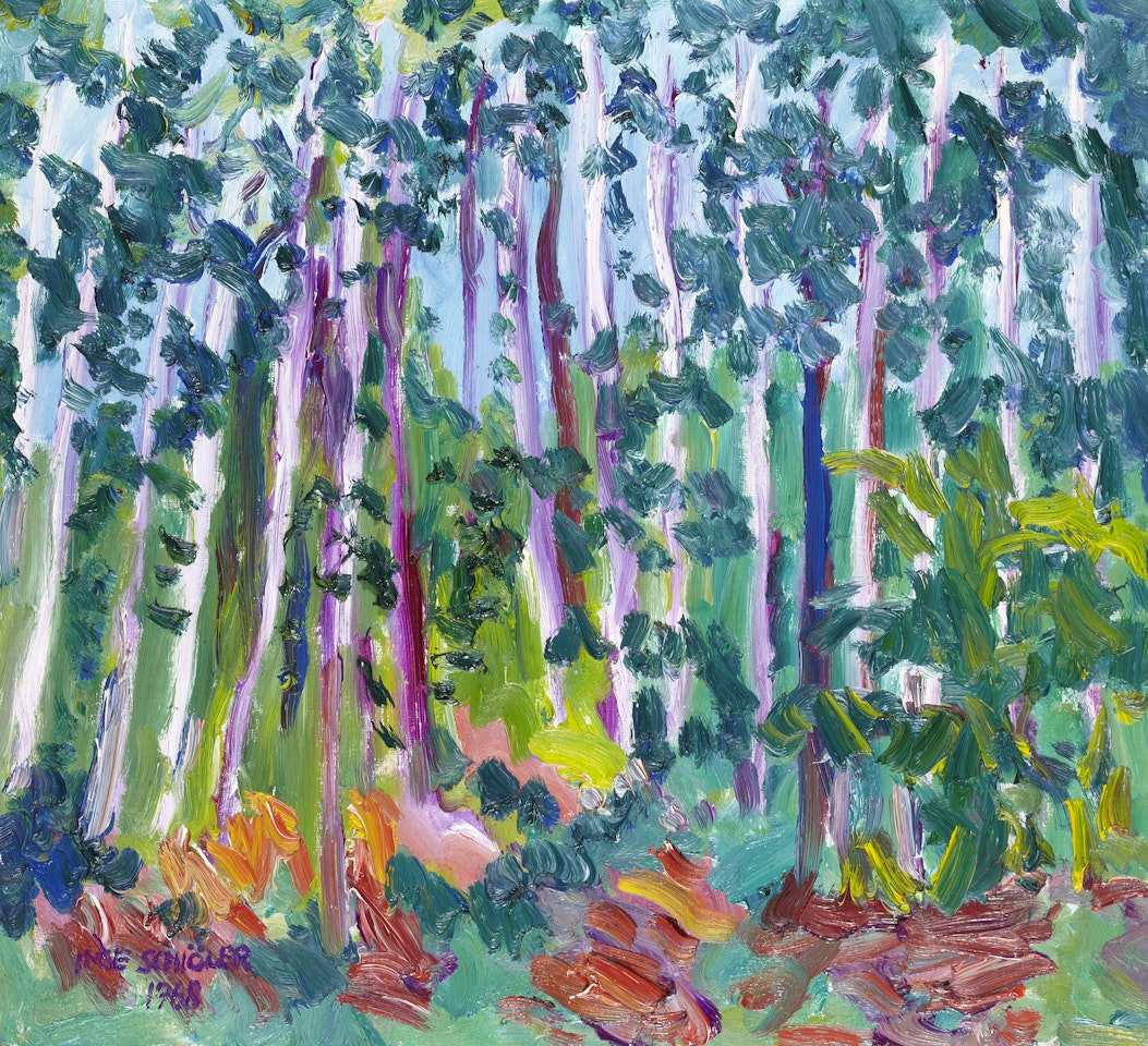 "Tree trunks" by Inge Schiöler