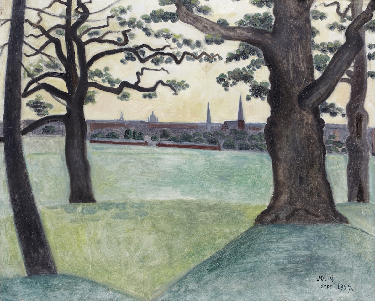 "Oaks, Djurgården" by Einar Jolin