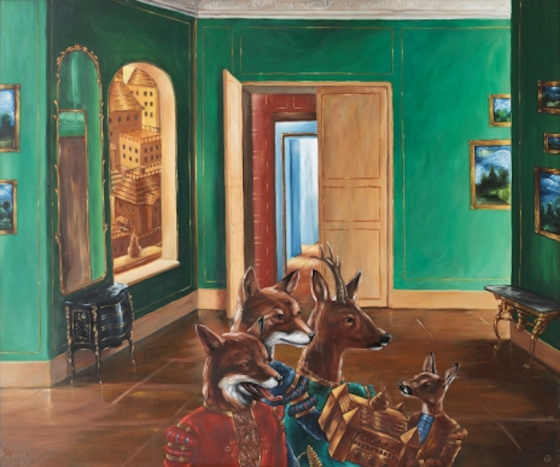 "Even if you are small you can think big" inspired from the series Thieves by Ernst Billgren