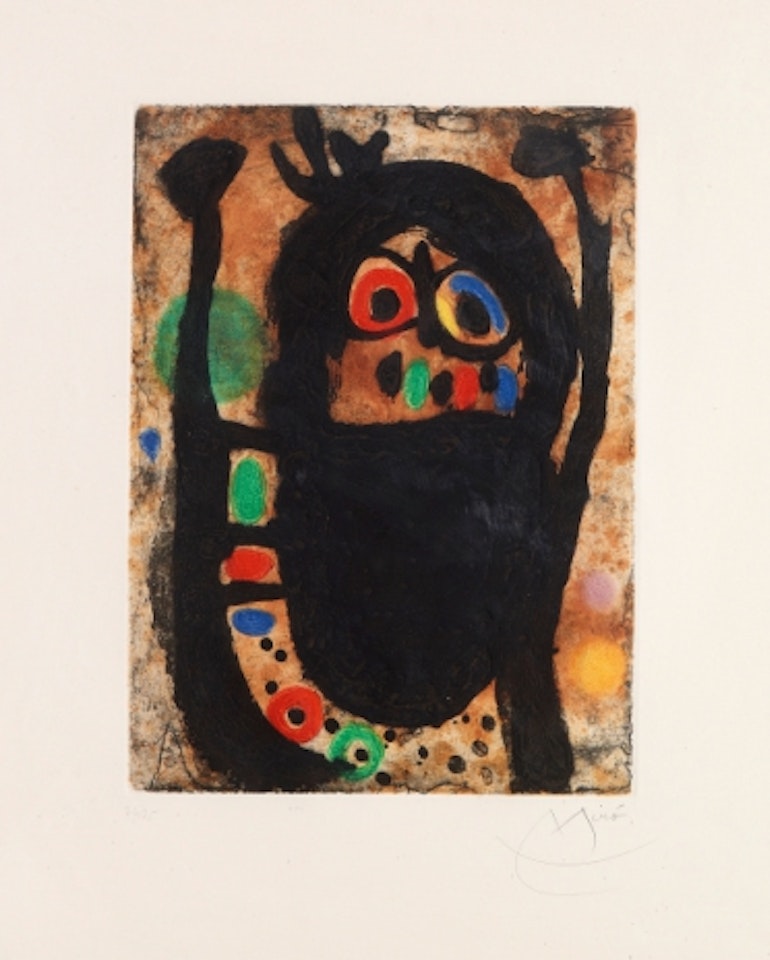 ”La Femme aux Bijoux” by Joan Miró