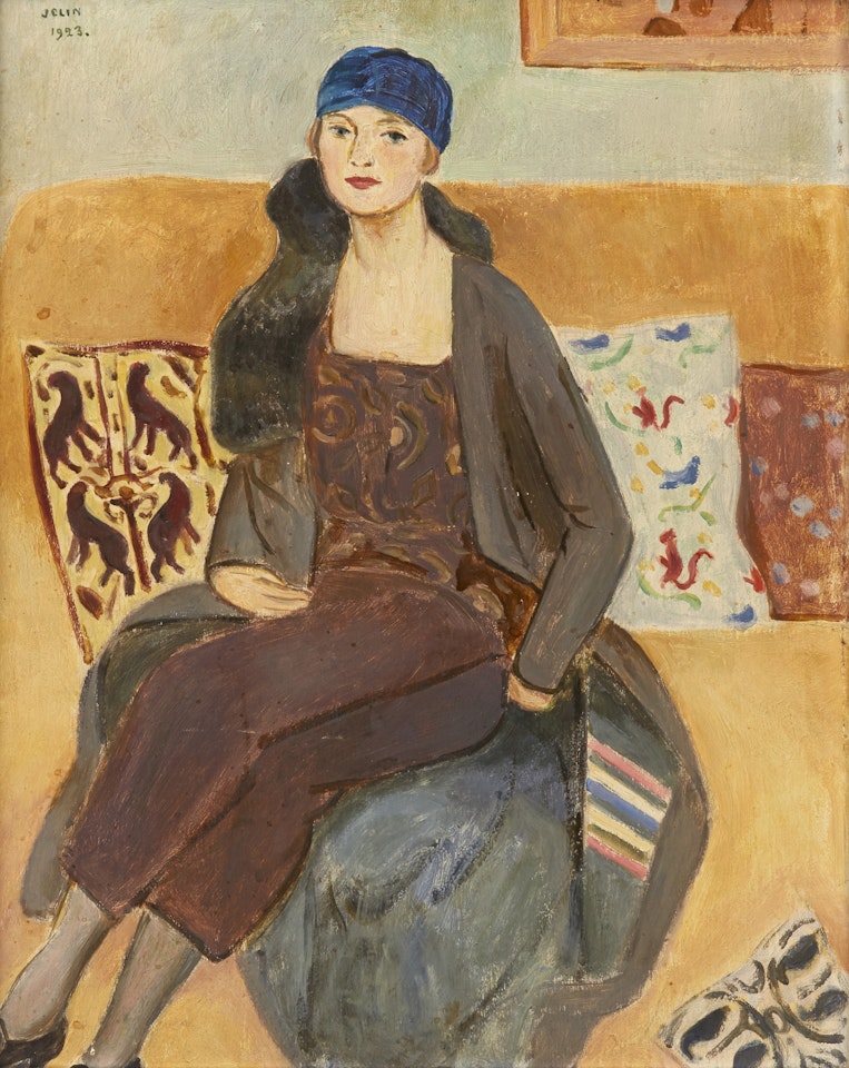 Sitting model by Einar Jolin