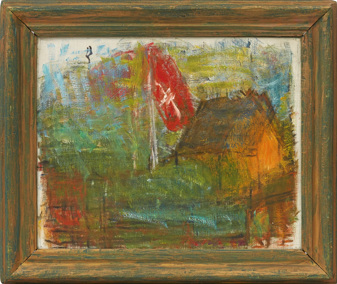 "The neighbor"s flag" ("The Danish flag") by Carl Kylberg