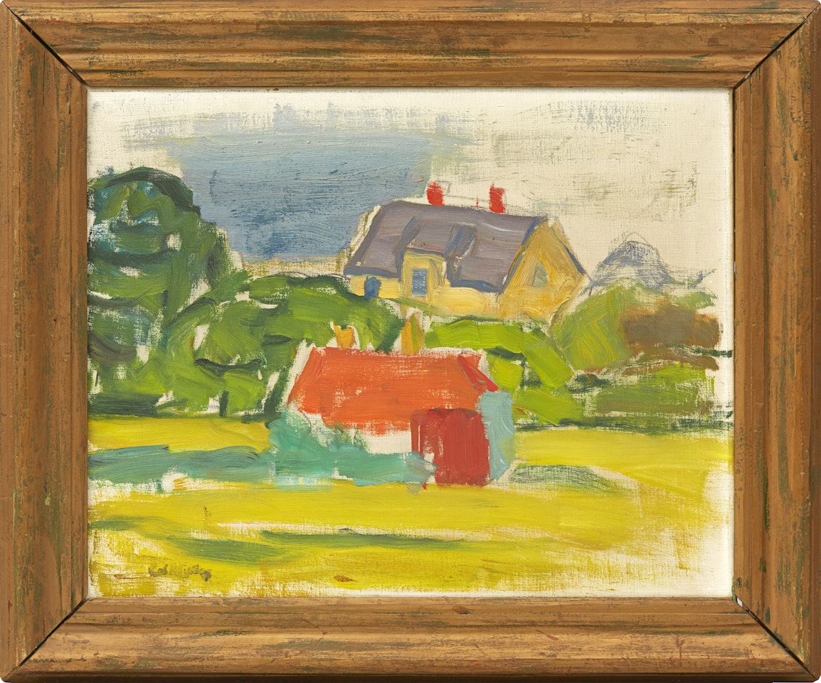"House in greenery" by Carl Kylberg