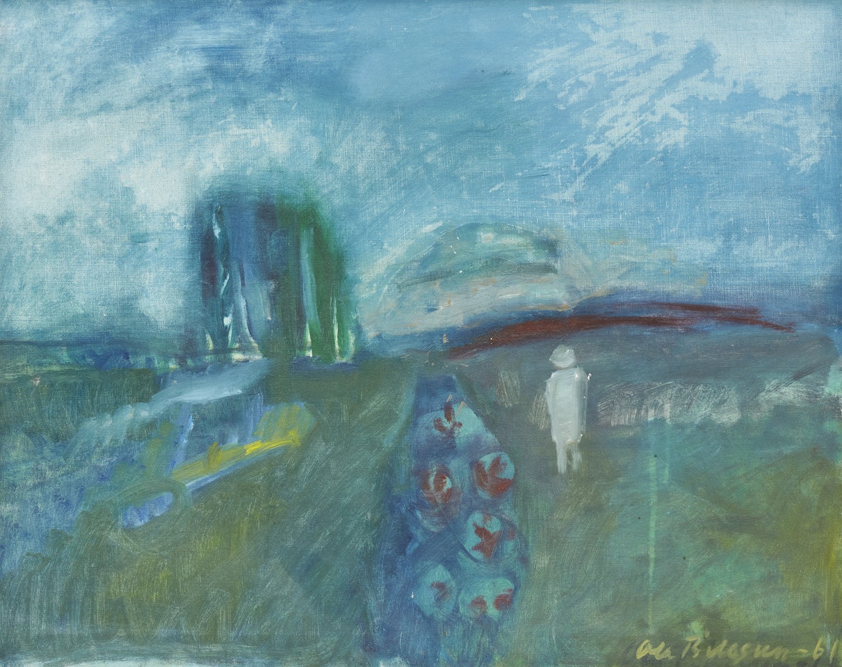 Twilight landscape by Ola Billgren