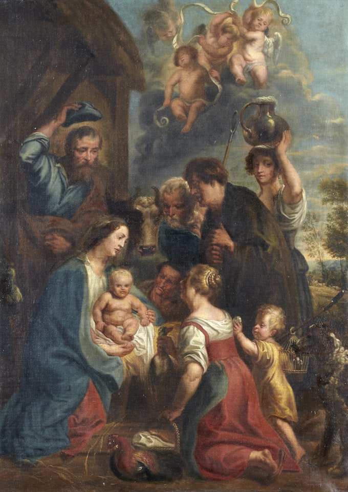 The Adoration of the Shepherds by Peter Paul Rubens