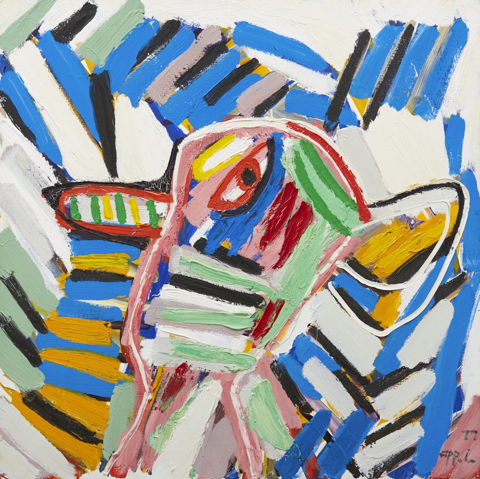 ”Pink head” by Karel Appel