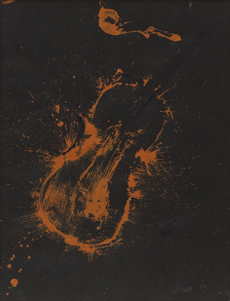 Violin by Arman