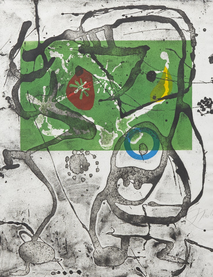 Grans Rupestres I by Joan Miró