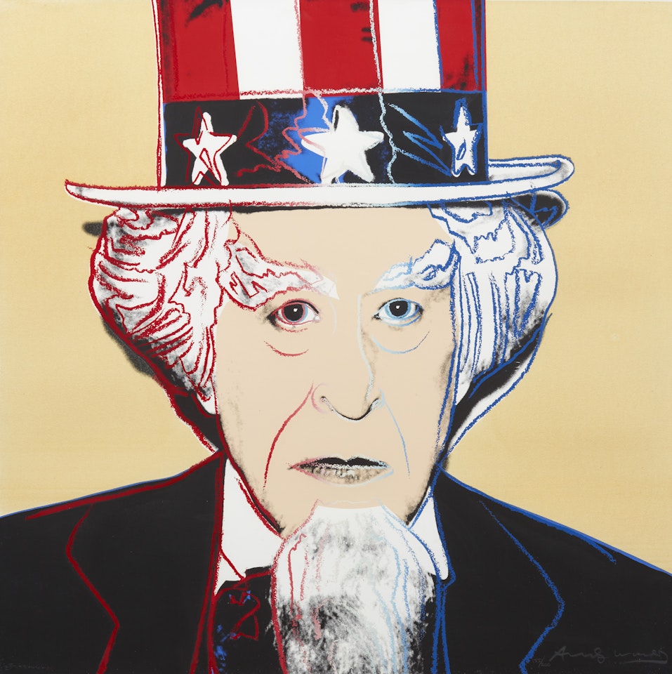 Uncle Sam by Andy Warhol