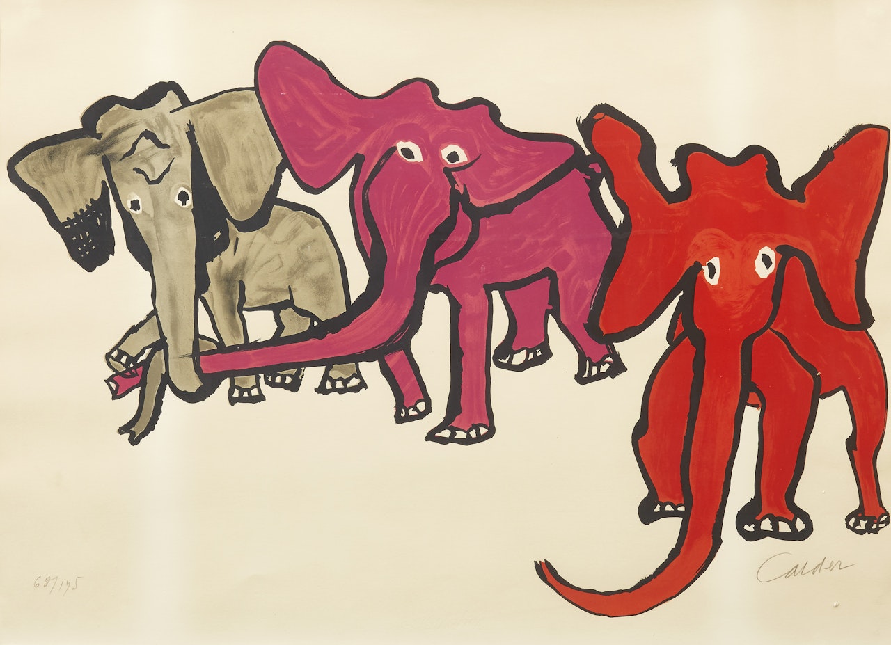 ”Elephants” from ”Our Unfinished Revolution” by Alexander Calder